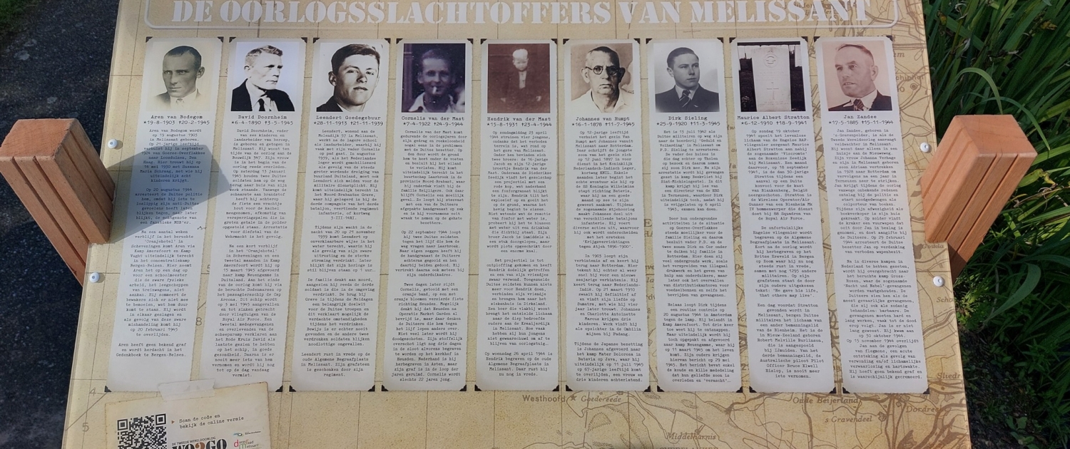Plaquette oorlogsslachtoffers
